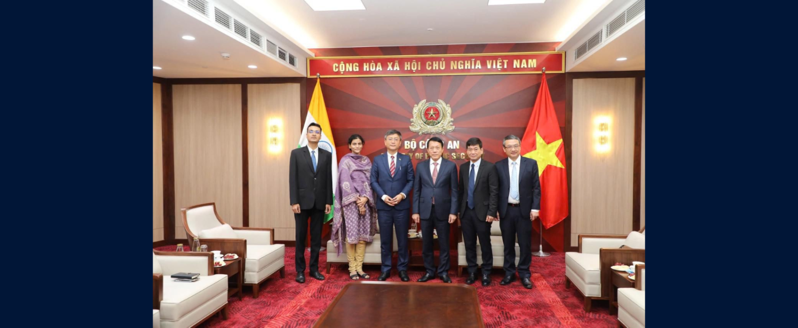 Ambassador called on H. E. General Luong Tam Quang, Minister of Public Security of Viet Nam in Hanoi on 26 December 2025