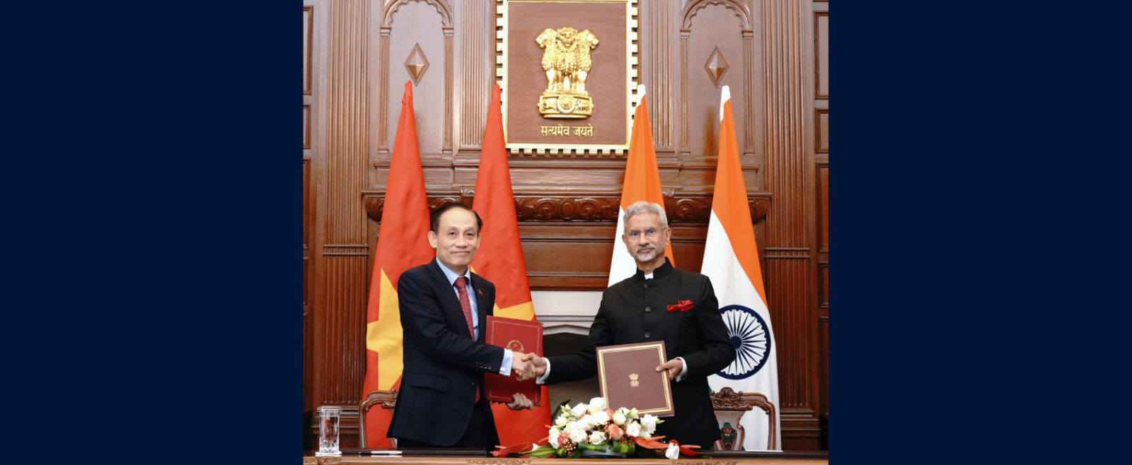 External Affairs Minister Dr. S. Jaishankar co-chaired the 19th India-Vietnam Joint Commission Meeting (JCM) on Trade, Economic, Scientific and Technological Cooperation with Minister of Foreign Affairs of Vietnam, H.E. Mr. Le Hoai Trung, in New Delhi on 14 September 2026
