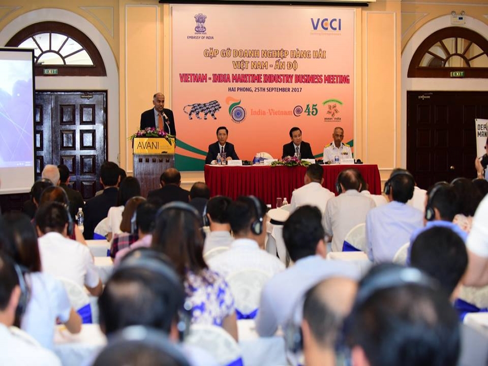 India-Vietnam Maritime Industry Business Meeting in Haiphong