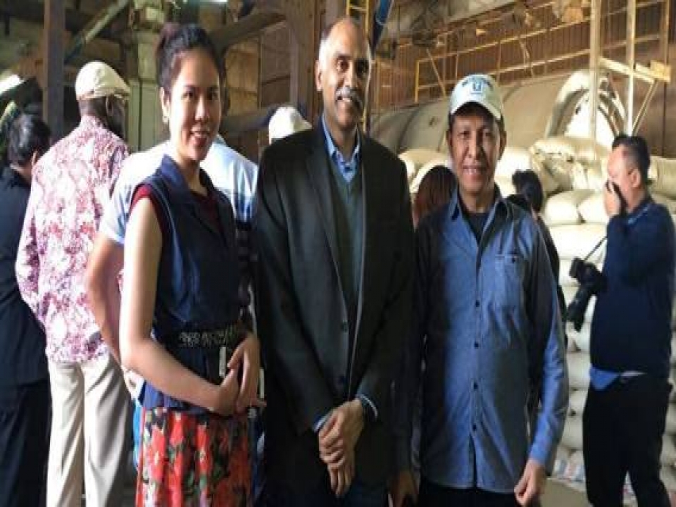 Ambassador visits coffee farms/coffee processing industries