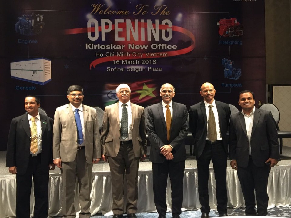 Ambassador attends Kirloskar Oil Engines Office Opening in HCMC