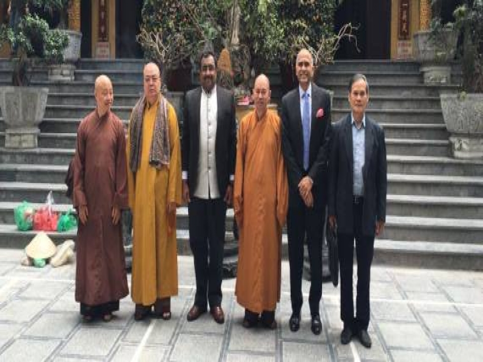 Mr. Ram Madhav visits Vietnam - Vietnam Buddhist Sangha