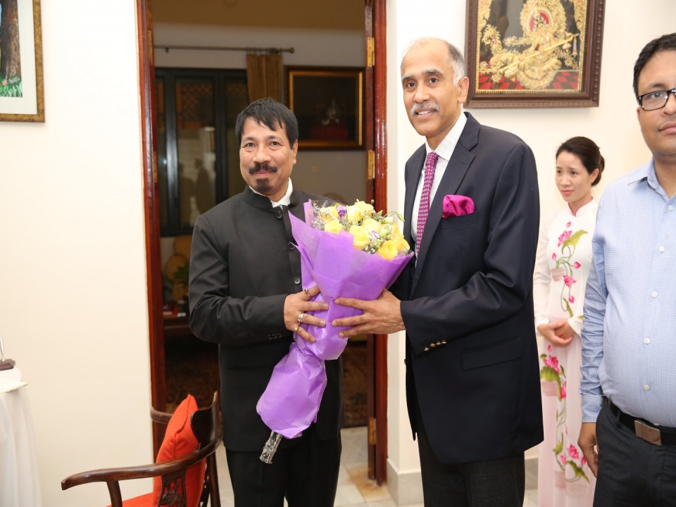 Ambassador hosts Assam delegation