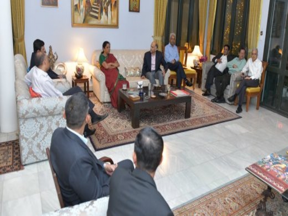 Ambassador hosts Hon'ble Defence Minister