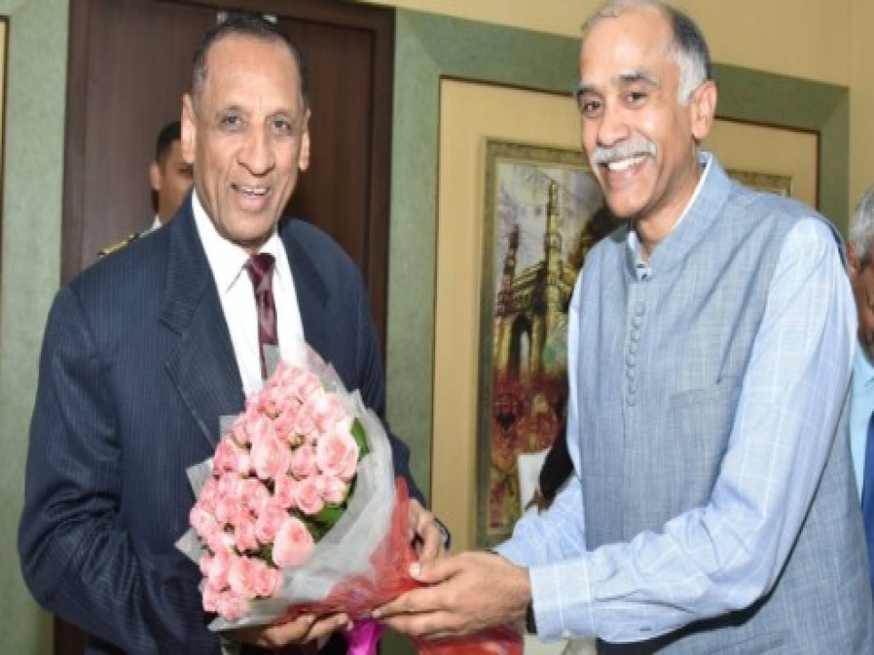 Ambassador meets Governor of Andhra Pradesh