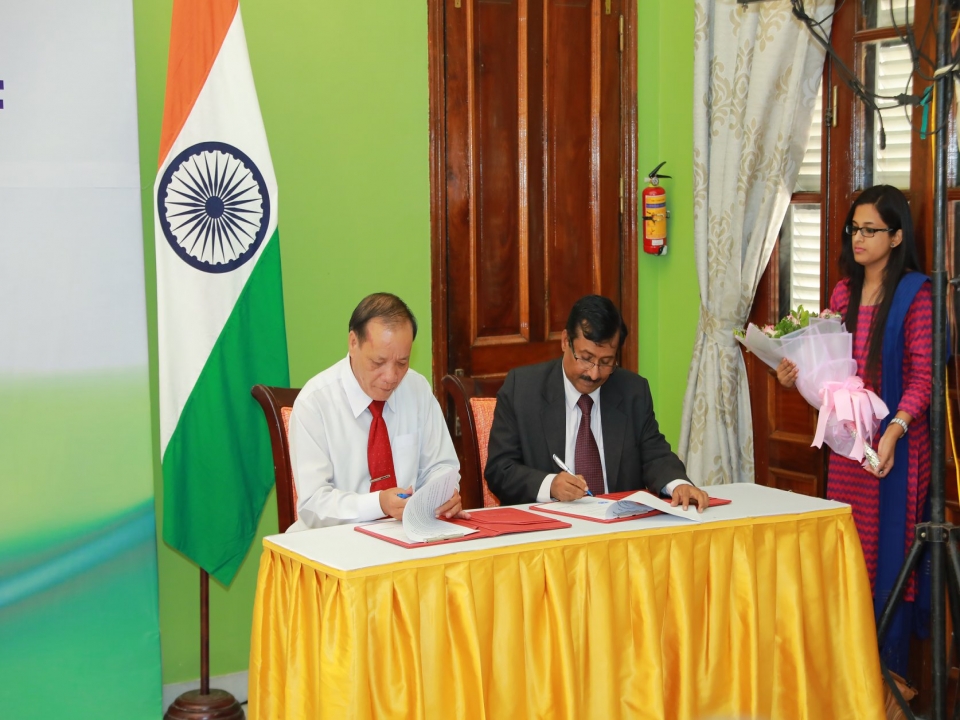 Signing Ceremony of an MOU between ICCS and My Son Board