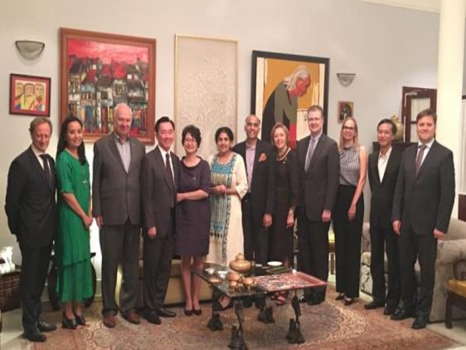 Dinner for Ambassador Designate of Vietnam to India