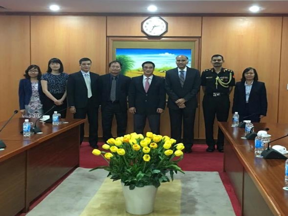 Meeting with Vice Minister of Finance of Vietnam