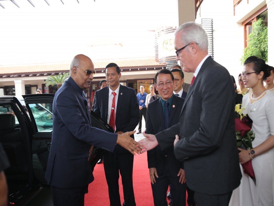 Reception at Furama Hotel, Da Nang