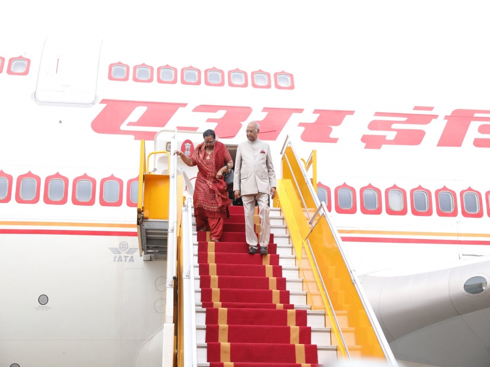 Arrival at Noi Bai International Airport, Hanoi