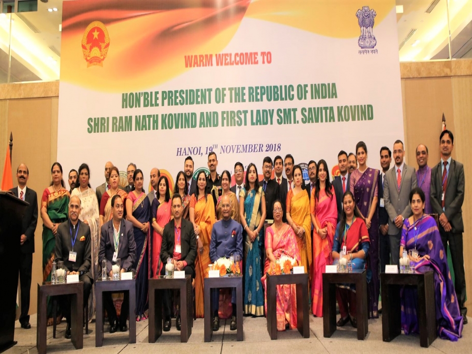 Indian Community and Friends of India Reception in Vietnam