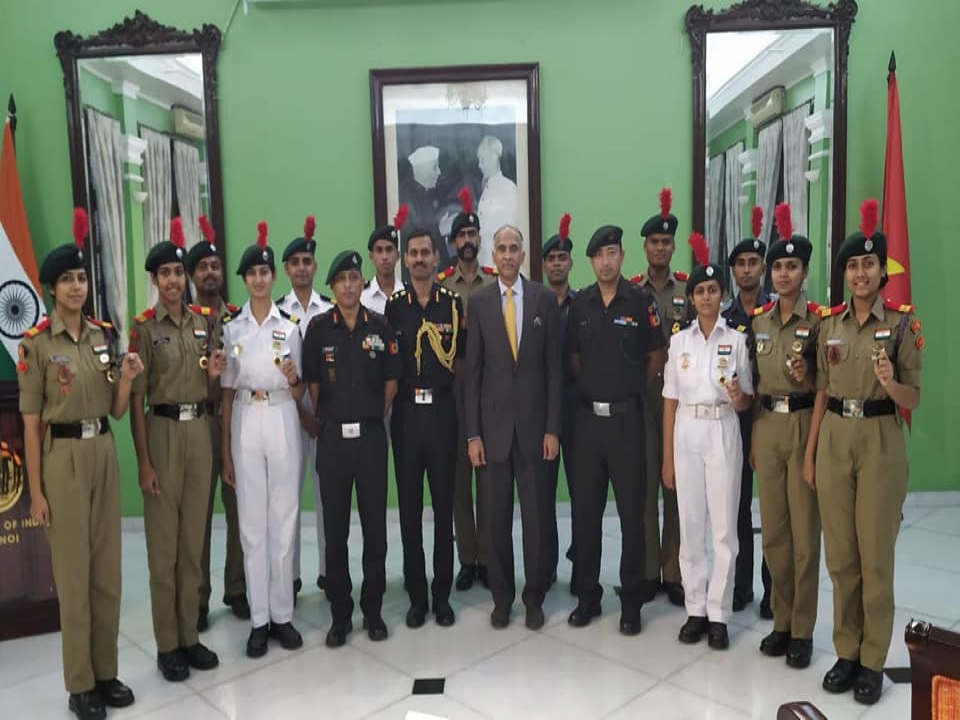 Interaction with NCC Cadets