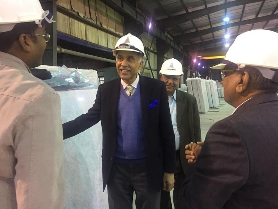 Visit to factory of Vietnam Alliance Minerals Ltd. in Kien Giang