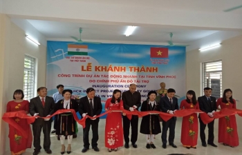 Inauguration of classroom at Bo Ly Kindergarten School, Vinh Phuc