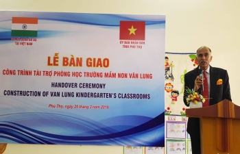 Inauguration of Van Lung Kindergarten, Phu Tho Province