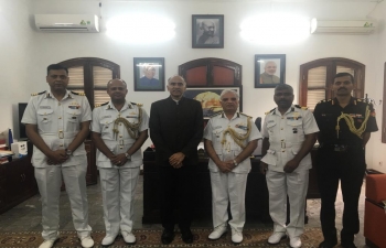 Meeting with Indian Coast Guard delegation