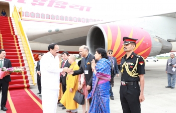 Arrival of Hon'ble Vice President to Vietnam