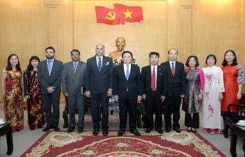 Meeting with President, Ho Chi Minh National Academy of Politics