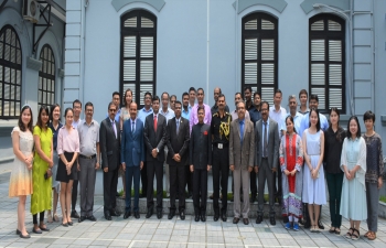 Embassy of India felicitates the new Ambassador