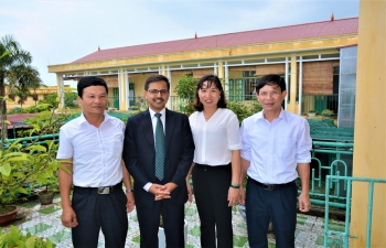 Ambassador visits Nam Dinh Province