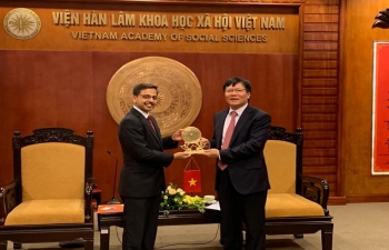 Ambassador meets President of Vietnam Academy of Social Sciences (VASS)