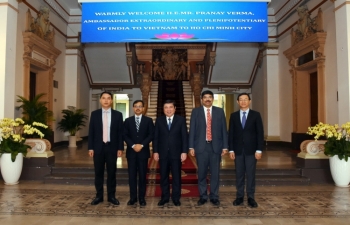 Ambassador meets Chairman of Ho Chi Minh City People's Committee