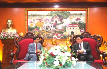 Ambassador meets Director General of Voice of Vietnam