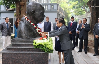 Embassy celebrates 150th Birth Anniversary of Mahatma Gandhi