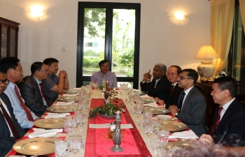 Ambassador hosts a luncheon reception