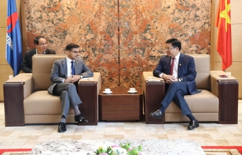 Ambassador meets President and CEO of Petro Vietnam