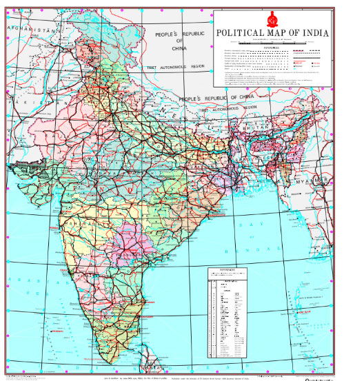 Embassy of India, Hanoi, Vietnam : India's latest Official Map