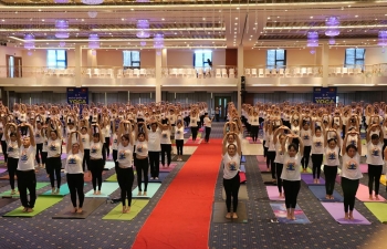 In the series of celebration of the International Day of Yoga-2020, Embassy of India joined celebrations organized by four more provinces of Vietnam - Vinh Phuc, Thanh Hoa, Ninh Thuan and Phu Yen, in addition to the main IDY-2020 event in Ha Long Bay on 21 June 2020.