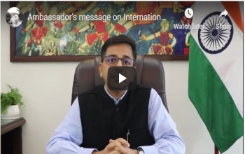 Ambassador's message on International Day of Yoga 2020