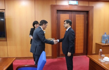 Ambassador meets Vietnam’s Vice Minister of Finance