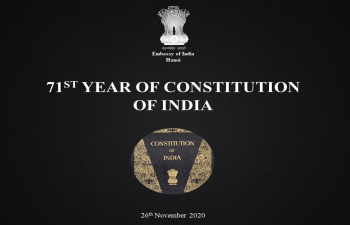 71st Constitution Day of India - 26 November 2020