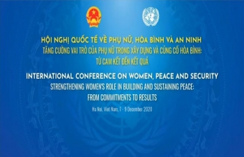 Shri Vikas Swarup, Secretary (West) delivered keynote address on "Future of Women in Peacekeeping" at the Women Peace & Security Conference organized by Vietnam. He underlined India's priorities & commitments in promoting the role of women in building inclusive & peaceful societies.