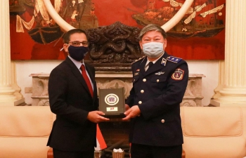 Ambassador's Meeting with Commander, Vietnam Coast Guard