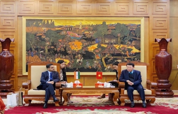Ambassador's visit to Bac Giang Province