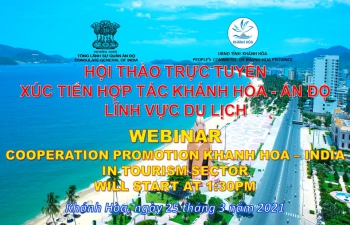 Webinar on India’s cooperation with Khanh Hoa Province