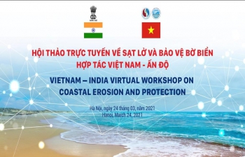 India@75: India-Vietnam Virtual Workshop on Coastal Erosion - 24.03.2021