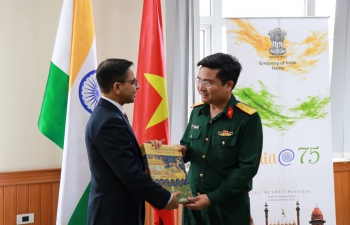 India@75: Ambassador's Visit to Hong Ha Shipyard to Promote India-Vietnam Defence Industry Collaboration