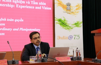 India@75: Ambassador's Presentation at HCMNAP on Five Years of India-Vietnam Comprehensive Strategic Partnership  