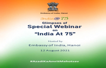 India@75: Special Webinar on “India At 75” to mark India’s 75th Independence Day 