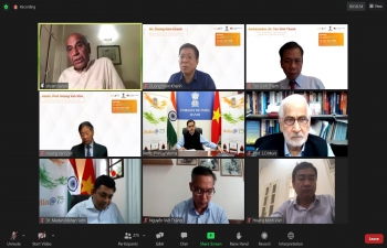 India@75: Webinar on "India as an Emerging Global Power and its Relationship  with Vietnam" 