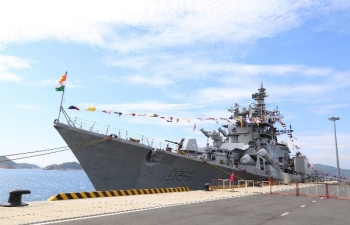 India@75: Visit of INS Ranvijay and Kora to Vietnam