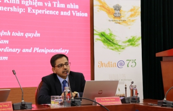 India@75: Ambassador's Presentation at HCMNAP on Five Years of India-Vietnam Comprehensive Strategic Partnership