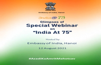 India@75: Special Webinar on “India At 75” to mark India’s 75th Independence Day  