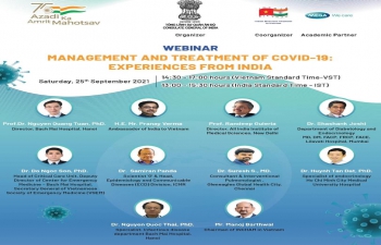 India@75: Webinar on COVID-19 -- Experiences from India