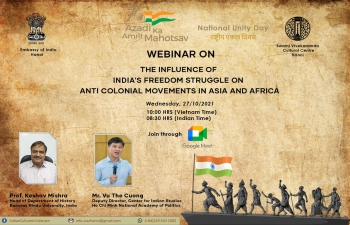 India@75: Webinar on India's Freedom Struggle