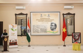 India@75: Embassy's Tribute to Netaji on Parakram Diwas  